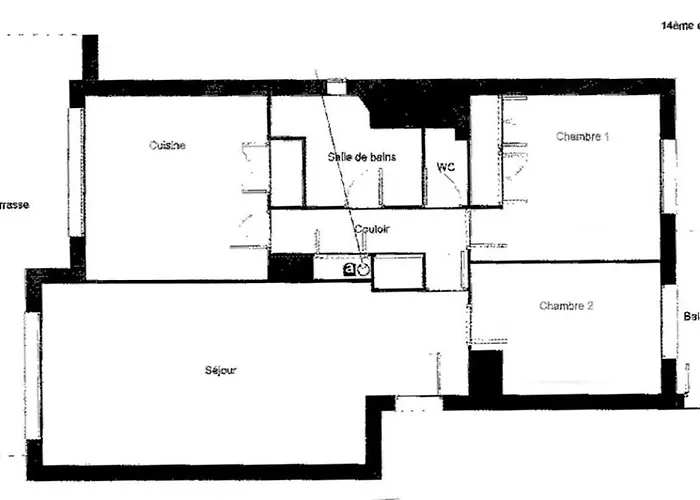 T3 65m2 Terrasse&balcon - Dernier Etage - Proche Gare - Métro Jolimont *