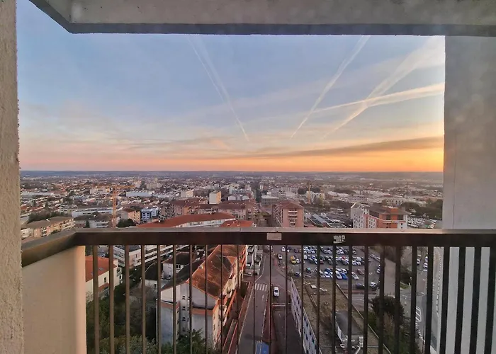 T3 65m2 Terrasse&balcon - Dernier Etage - Proche Gare - Métro Jolimont Apartamento