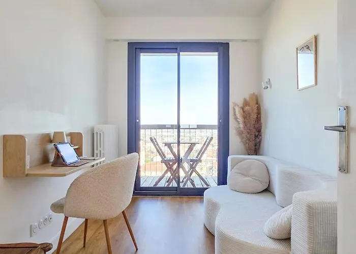 T3 65m2 Terrasse&balcon - Dernier Etage - Proche Gare - Métro Jolimont * Toulouse