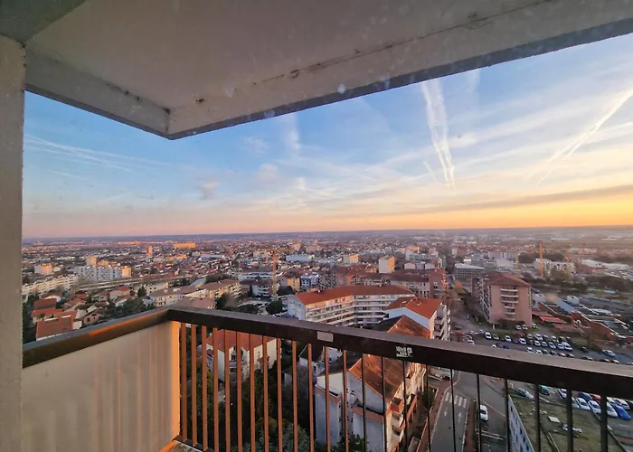 Apartamento T3 65m2 Terrasse&balcon - Dernier Etage - Proche Gare - Métro Jolimont