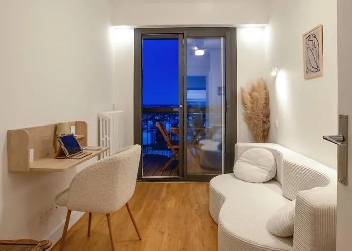 T3 65m2 Terrasse&balcon - Dernier Etage - Proche Gare - Métro Jolimont Apartamento