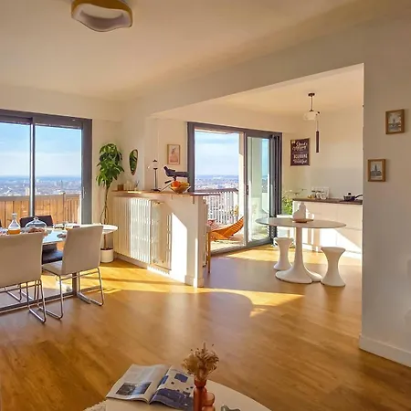 T3 65m2 Terrasse&balcon - Dernier Etage - Proche Gare - Métro Jolimont Toulouse
