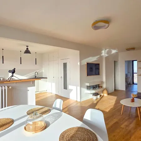 Apartment T3 65m2 Terrasse&balcon - Dernier Etage - Proche Gare - Métro Jolimont *
