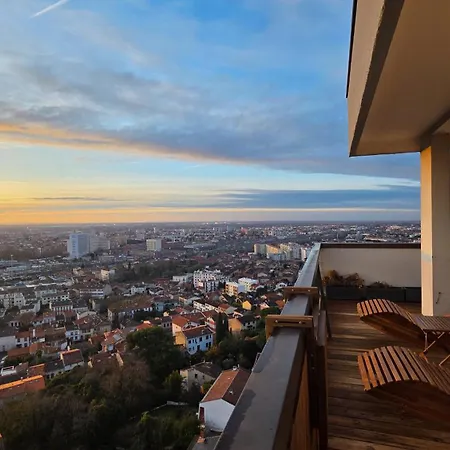 T3 65m2 Terrasse&balcon - Dernier Etage - Proche Gare - Métro Jolimont