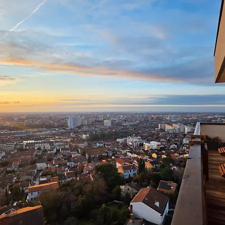 Apartment T3 65m2 Terrasse&balcon - Dernier Etage - Proche Gare - Métro Jolimont