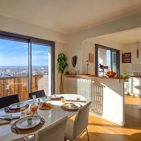 T3 65m2 Terrasse&balcon - Dernier Etage - Proche Gare - Métro Jolimont Apartment