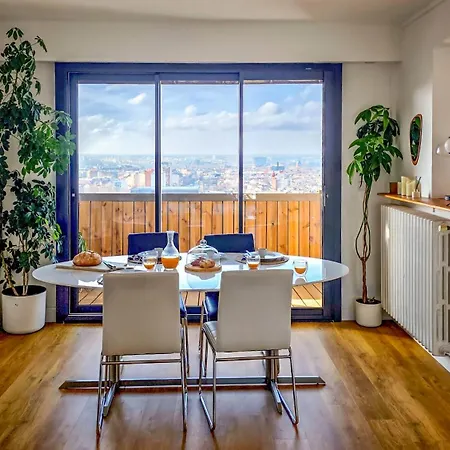 T3 65m2 Terrasse&balcon - Dernier Etage - Proche Gare - Métro Jolimont *