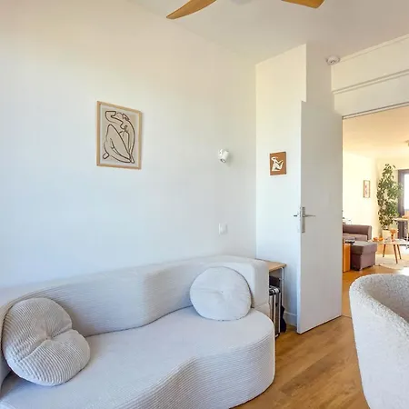T3 65m2 Terrasse&balcon - Dernier Etage - Proche Gare - Métro Jolimont