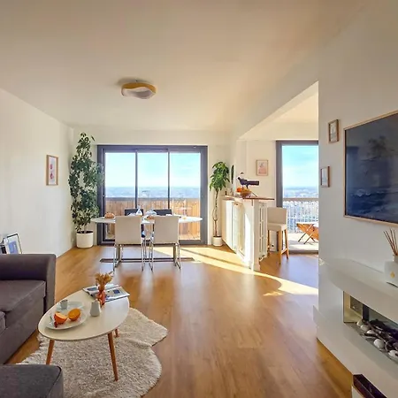 T3 65m2 Terrasse&balcon - Dernier Etage - Proche Gare - Métro Jolimont