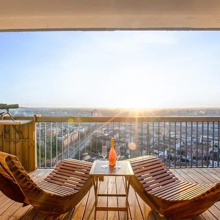 T3 65m2 Terrasse&balcon - Dernier Etage - Proche Gare - Métro Jolimont Toulouse