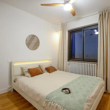 T3 65m2 Terrasse&balcon - Dernier Etage - Proche Gare - Métro Jolimont