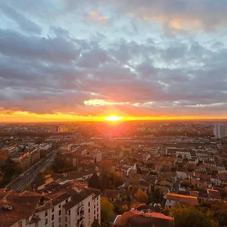T3 65m2 Terrasse&balcon - Dernier Etage - Proche Gare - Métro Jolimont Apartment Toulouse