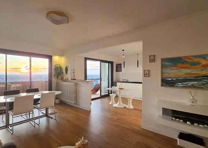 T3 65m2 Terrasse & Balcon - Dernier Etage - Proche Gare - Metro Jolimont Apartment *