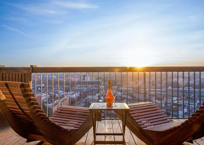 T3 65m2 Terrasse & Balcon - Dernier Etage - Proche Gare - Metro Jolimont *