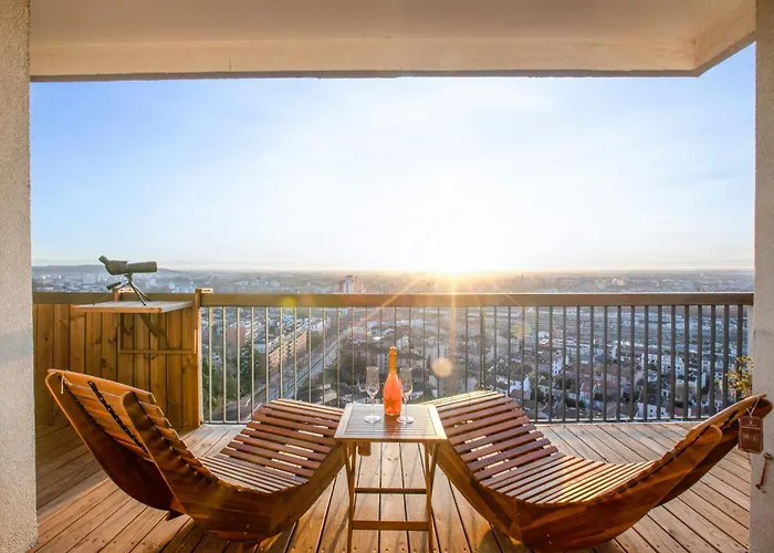 T3 65m2 Terrasse & Balcon - Dernier Etage - Proche Gare - Metro Jolimont Toulouse