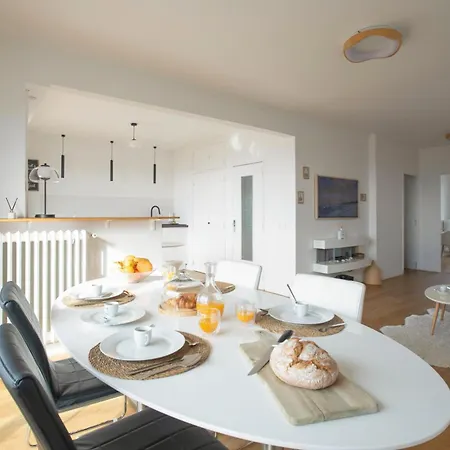 Apartmán T3 65m2 Terrasse & Balcon - Dernier Etage - Proche Gare - Metro Jolimont *