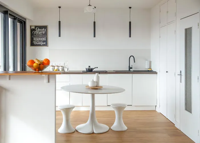 Apartmán T3 65m2 Terrasse & Balcon - Dernier Etage - Proche Gare - Metro Jolimont *